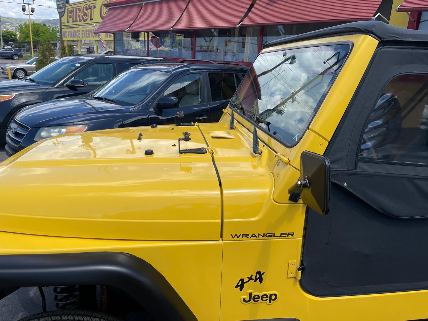 2000 Solar Yellow /Black Jeep Wrangler SE (1J4FA29P9YP) with an 2.5L 4 Cyl. engine, Manual transmission, located at 801 South State Street, Salt Lake City, UT, 84111, (801) 328-0098, 40.751953, -111.888206 - Wow extremely rare to find extra clean Jeep in immaculate condition 4x4! Low miles only 98,248 miles! Interior and exterior are both in excellent shape for the year. This is a clean title no reported accidents on the CarFax history report. It has passed emissions already and is ready to go. Featur - Photo#34